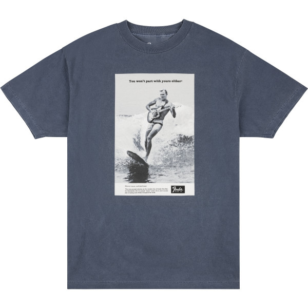 9194122506 - Vintage Ad Surfer Tee, Ocean L