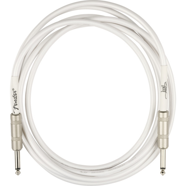 Fender 990810223 - Juanes 10' Instrument Cable, Luna White