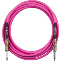 Fender 990810215 - Joe Strummer 13' Instrument Cable, Pink Leopard