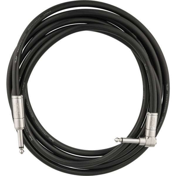 Fender 990810206 - 10' Professional Series Kill Switch Cable, Straight/Angle