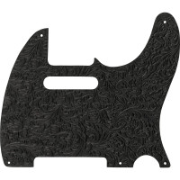 991357006 - Waylon Jennings Leather Pickguard, Black
