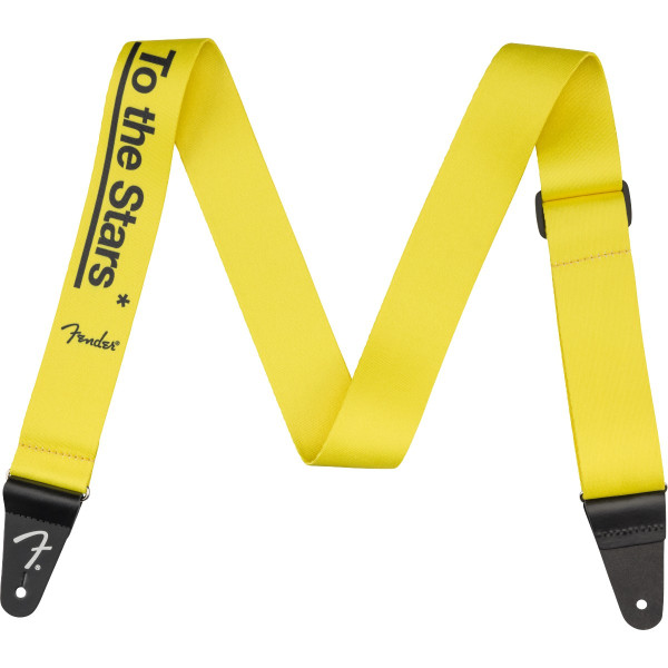 Fender 990639063 - Tom DeLonge To The Stars Strap, Graffiti Yellow