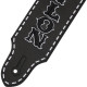 Fender 990650110 - Waylon Jennings Signature Strap, Black