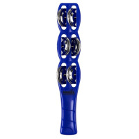 Angel APJ-5 Blue - Jingle stick with 6 pairs of jingles - Blue