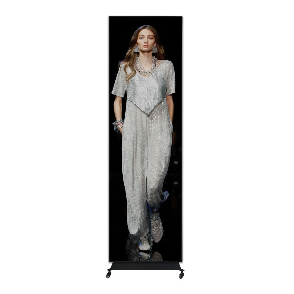 HELVIA HLV-POS2.5-v2Hip65 - Outdoor led poster with mobile stand and integrated media player