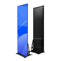 HELVIA HLV-POS2.5-v2F - Led poster with mobile stand and integreated media player