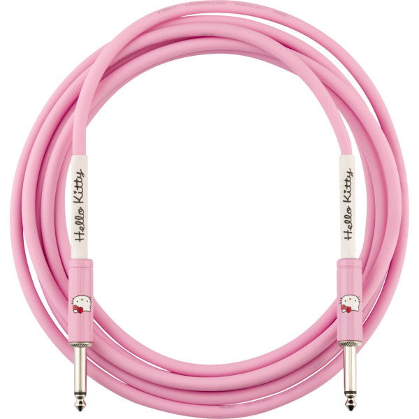 Fender 990818156 - Fender® x Hello Kitty® 18.6' Instrument Cable, Pink