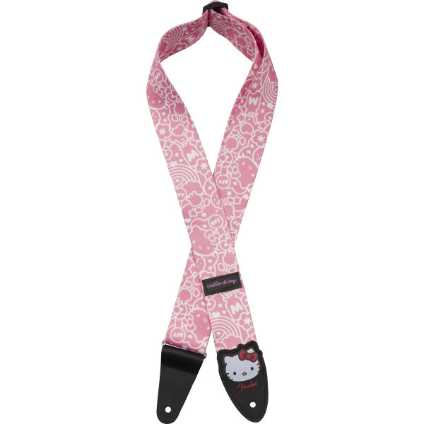 990637256 - Fender® x Hello Kitty® Polyester Strap, Pink