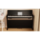 NUX NCK-330 BK - Digital piano with cabinet and triple sensor hammer action keyboard - black