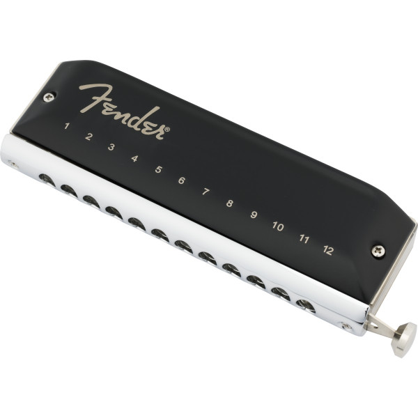 Fender 990701101 - Groove Pro™ Chromatic 12-Hole Harmonica, Key of C