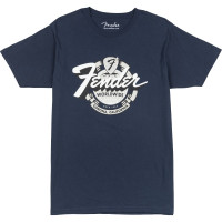 9193822506 - Fender® World Wide Tee, Vintage Navy, L