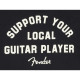 9193828606 - Support Your Local Guitar Player Tee, Black, XL