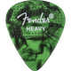 1980200500 - 351 Dotted Celluloid Picks, 12-Pack, Heavy