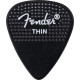 1980200100 - 351 Dotted Celluloid Picks, 12-Pack, Thin