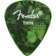 1980200100 - 351 Dotted Celluloid Picks, 12-Pack, Thin
