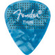 1980200100 - 351 Dotted Celluloid Picks, 12-Pack, Thin