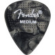 Fender 1980200300 - 351 Dotted Celluloid Picks, 12-Pack, Medium