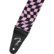 990637270 - Wavy Checkerboard Polyester Strap, Pink