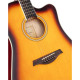 MEADOW DNCE-SBT - Dreadnought cutaway acoustic guitar w/preamp
