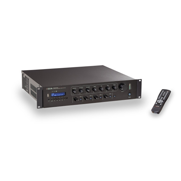 HELVIA POKER-350A - 350W 4-Zone Mixer Amplifier with DAB+ Player