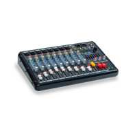 SOUNDSATION YOUMIX 810 PRO - 10-Channel Mixing Console with 8 Mono and 1 Stereo Channels, 24-bit 99 Effect, USB/BT, PC Interface