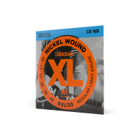 D'Addario Nickel Wound Electric Guitar Strings, Regular Light, 10-46