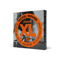 D'Addario Nickel Wound Electric Guitar Strings, Regular Light, 10-46 3-AS PACK