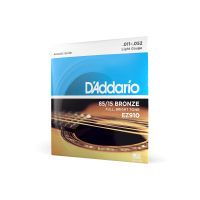 D'Addario 85/15 Bronze Acoustic Guitar Strings, Light, 11-52