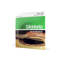 D'Addario 85/15 Bronze Acoustic Guitar Strings, Super Light, 9-45 D'Addario 85/15 Bronze Acoustic Guitar Strings, Super Light, 9-45