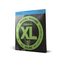 D'Addario Nickel Wound Bass Guitar Strings, Custom Light, 45-105, Long Scale
