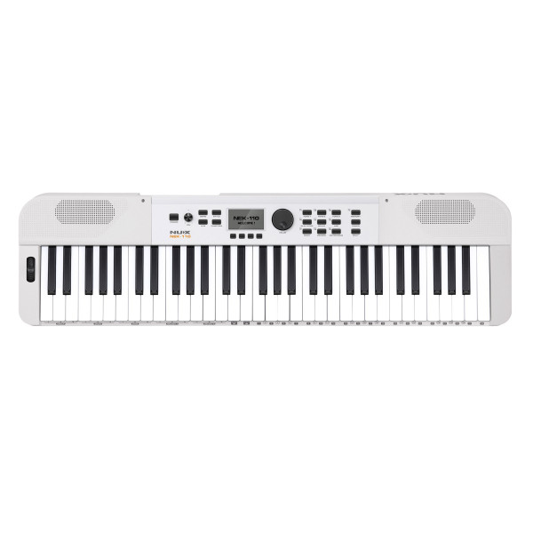 NUX NEK-110 WH - Portable keyboard 61 keys (White)
