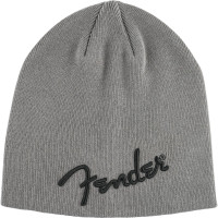 Fender 9106111708 - Fender® Logo Beanie, Charcoal Heather Gray, One Size