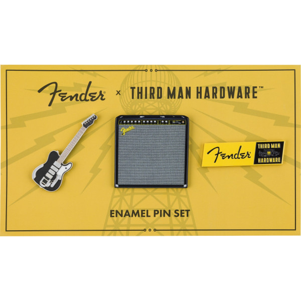 Fender 9170000189 - Fender® x Third Man Hardware™ Lapel Pin Set