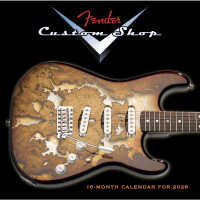 Fender 9190190000 - 2026 Fender® Custom Shop Calendar