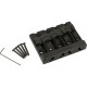 994407400 - Fender® HiMass™ 4-String Bass Bridge Assembly With Zinc Saddles, Black