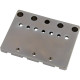 994411400 - Fender® HiMass™ String-Through 4-String Bass Bridge Assembly With Brass Saddles, Black Chrome