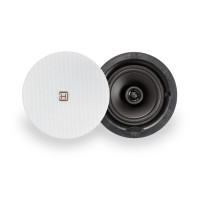 HELVIA GALA-520FW - 20W 70V/100V 2-Way 5.25” Ceiling Speaker with Frameless Grille, White