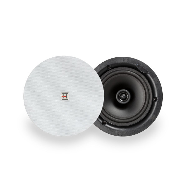 HELVIA GALA-630FW - 30W 70V/100V 2-Way 6.5” Ceiling Speaker with Frameless Grille, White