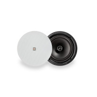 HELVIA GALA-840FW - 40W 70V/100V 2-Way 8” Ceiling Speaker with Frameless Grille, White