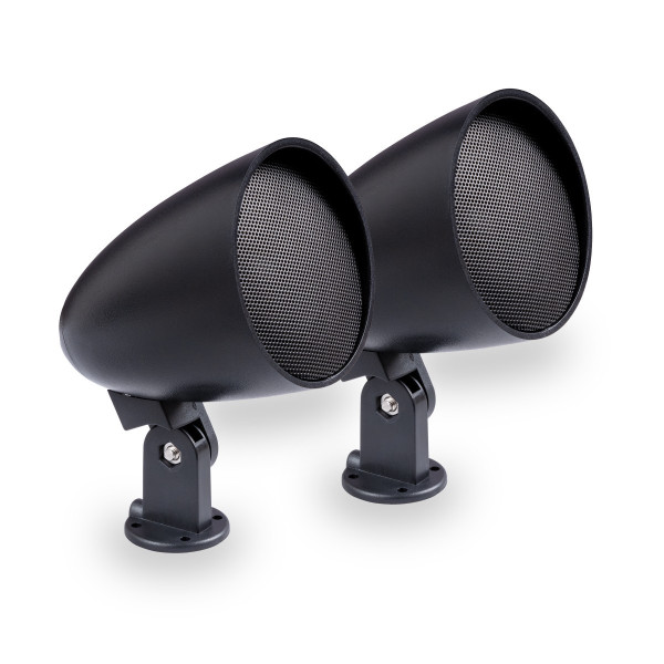 HELVIA DEKO-P256B - Pair of 2.5” Full range Wall mount Projectors (Black)