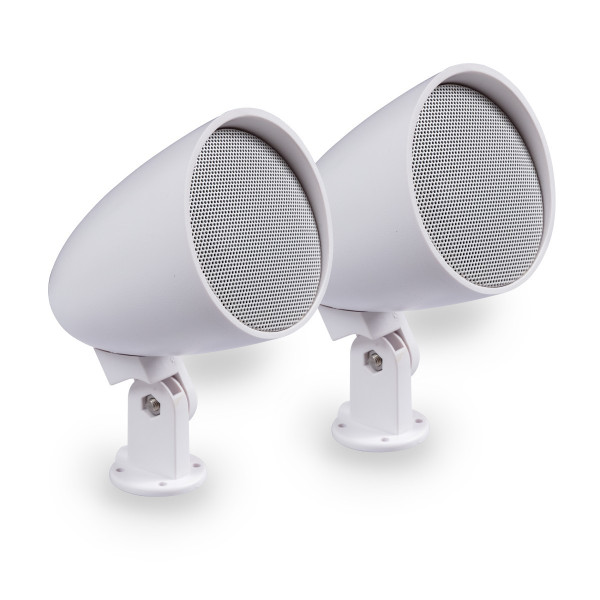 HELVIA DEKO-P256W - Pair of 2.5” Full range Wall mount Projectors (White)