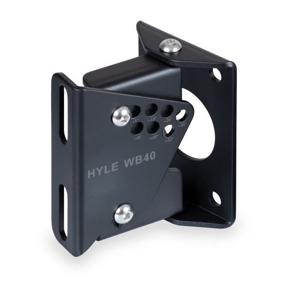 HELVIA HYLE WB40 - Professional Wall Mount Speaker Bracket (=40 kg – 88 lbs.)