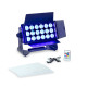 CENTOLIGHT MOODMASTER 18-SET - 4x IP65 high power battery wash projector 18x15W with Flight Case