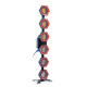 CENTOLIGHT RETRO BAR SIX - RETRO BAR SIX LIGHT SET