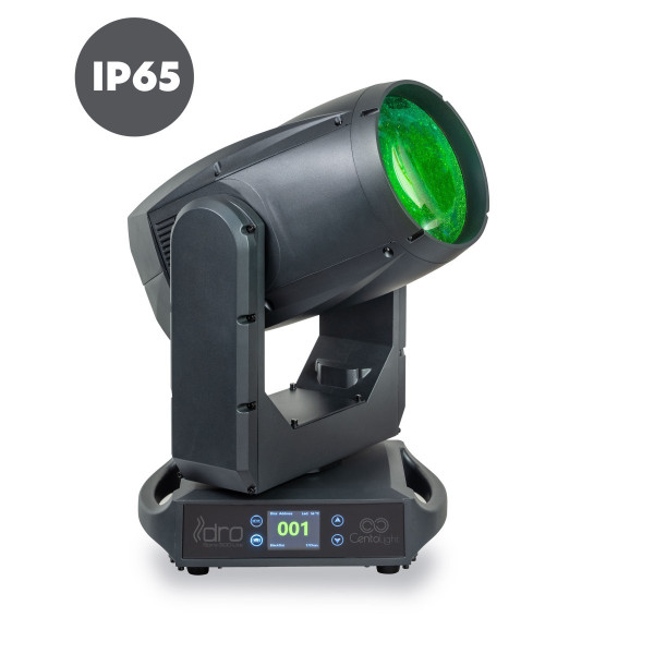 CENTOLIGHT IDRO SPIRE 300 LITE SET - Set of 2 IP65 Beam moving heads w/flight case