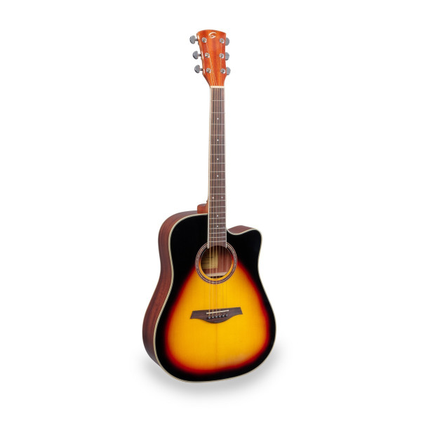 JASPER DNCE-GSB - Cutaway acoustic guitar with preamp