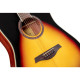 JASPER DNCE-GSB - Cutaway acoustic guitar with preamp