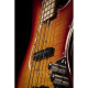 SPUR-DELUXE-5 WSB-FM - Electric bass with flamed top, roasted maple freboard and neck (5 strings)