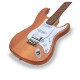 SOUNDSATION RIDER-PRO-RSH v2 NT - Double cutaway electric guitar with 2 single coils + splittable humbucker and self-locking tuners (Wilkinson equipped)