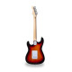 SOUNDSATION RIDER-PRO-RSH v2 3TS - Double cutaway electric guitar with 2 single coils + splittable humbucker and self-locking tuners (Wilkinson equipped)